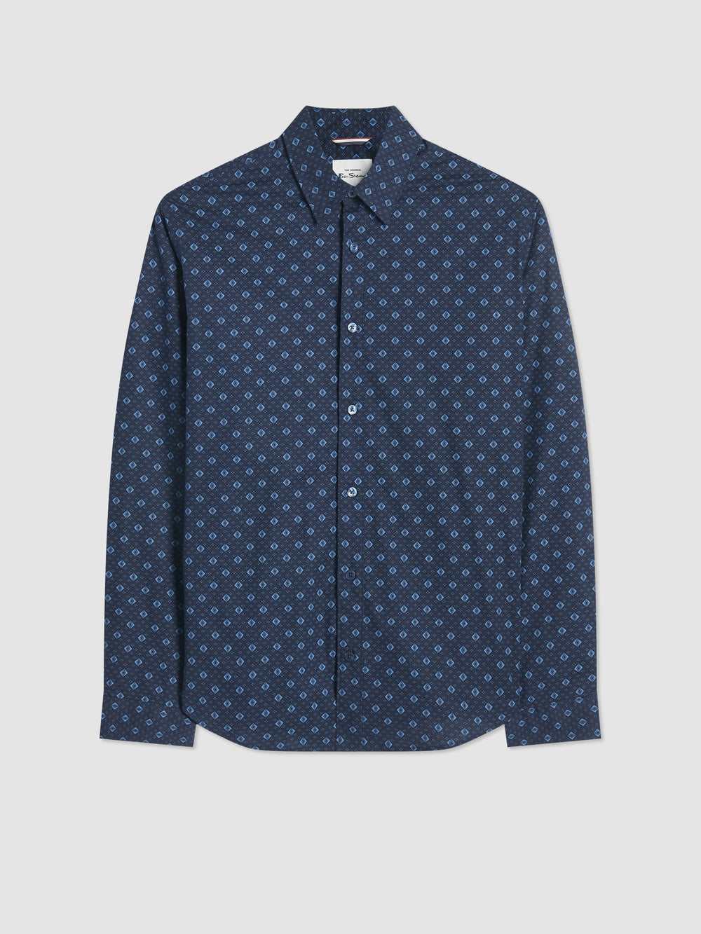 Chemises Ben Sherman Signature Geo Bleu | NEY-75675800